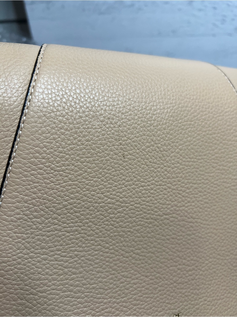 Versace Virtus Beige Crossbody Bag with Gold Chain with COA - Picture 6 of 12